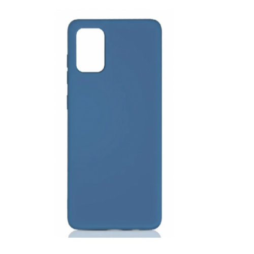 Накладка силиконовая BoraSCO Microfiber Case Samsung Galaxy A31 Blue фото 