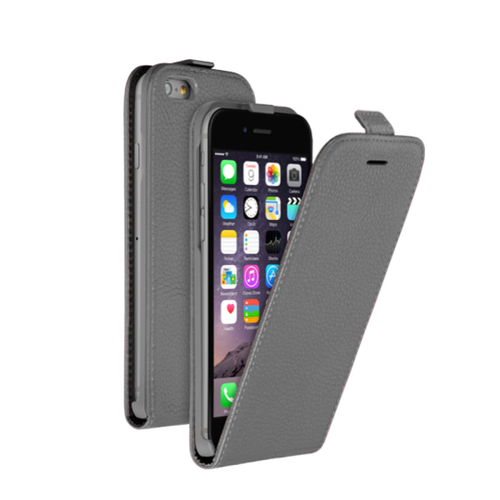 Чехол-книжка Deppa Flip Cover и защитная пленка iPhone 6 Grey фото 