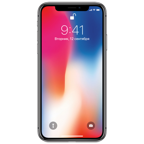 Смартфон Apple iPhone X 64Gb Space Grey фото 